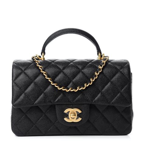 chanel rectangular mini top handle